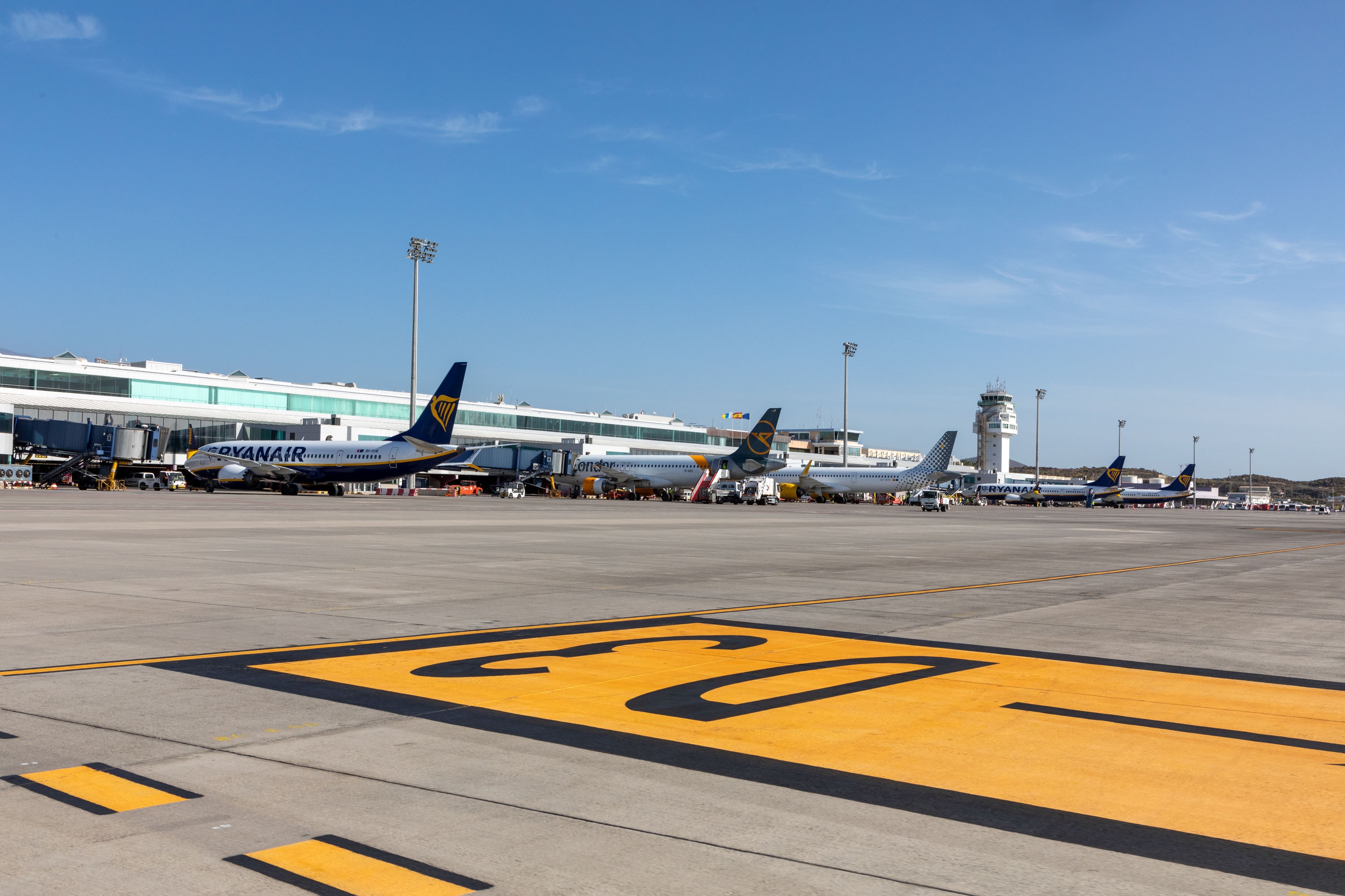 Tenerife South Airport. 
